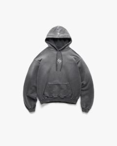 X-Premium Manchester Graphic Hoodie — Aged Black