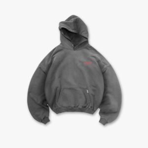 X-Premium Classic Club Heavyweight Hoodie — Washed Black